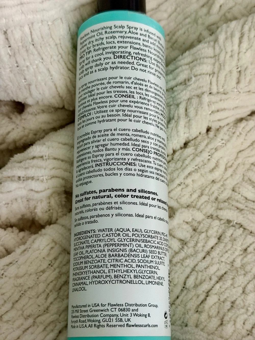 Flawless Nourishing Scalp Spray